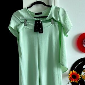 Beautiful Mint Green Two Piece Set